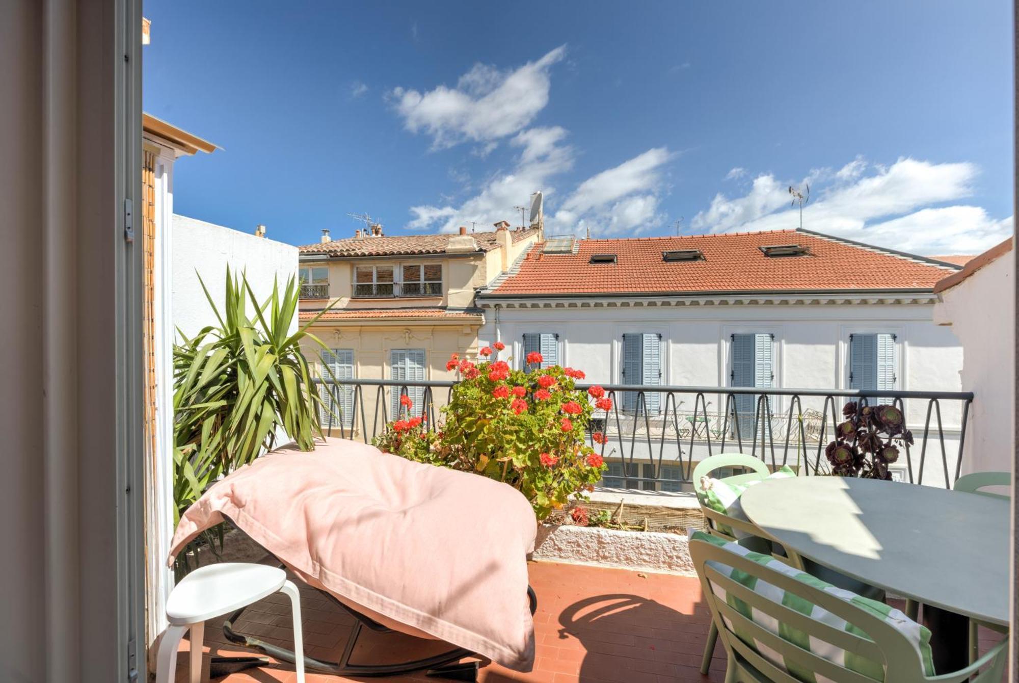 Alma Florian Apartment 4 People With Terrace 戛纳 外观 照片